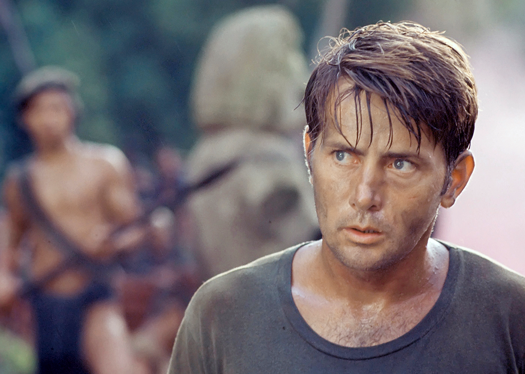 Martin Sheen on the set of the film ‘Apocalypse Now’.