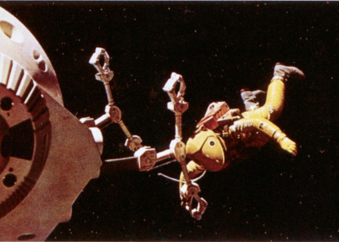 “2001: A Space Odyssey” poster, 1968.