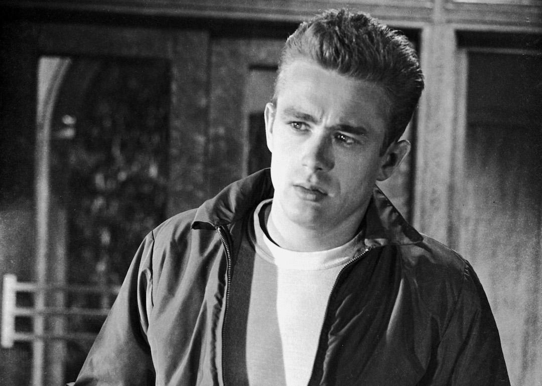 Actor James Dean in the 1955 movie 'Rebel Without a Cause.'