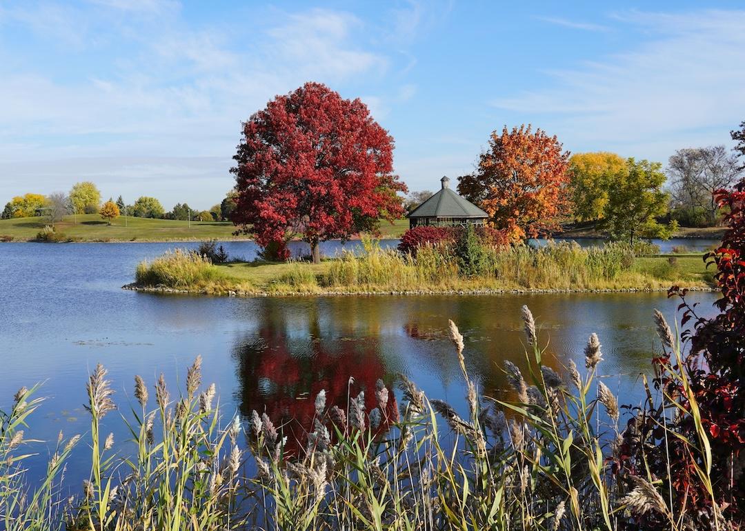 Little bear lake located in Vernon Hills.