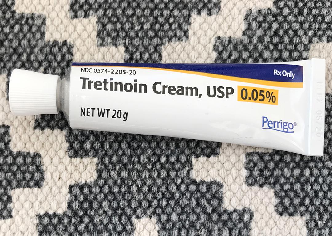 A 20g tube of Tretinoin face cream.
