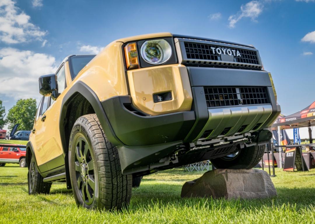 A new hybrid Toyota Land Cruiser.