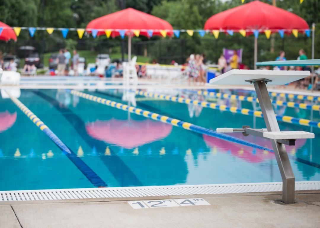 A community pool.