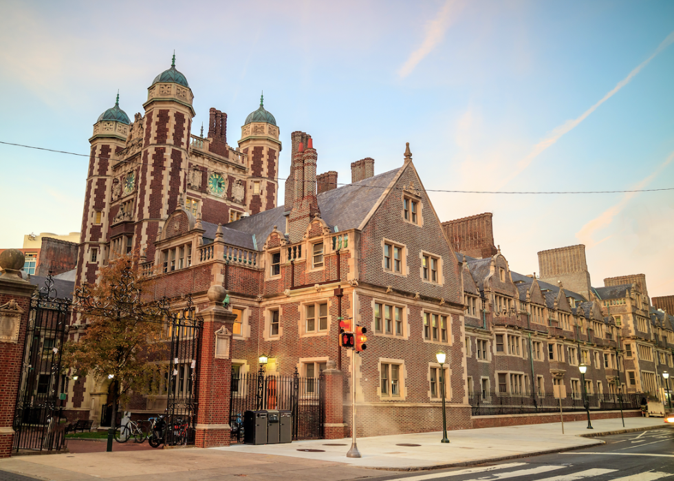 Historic University of Pennsylvania buildings.