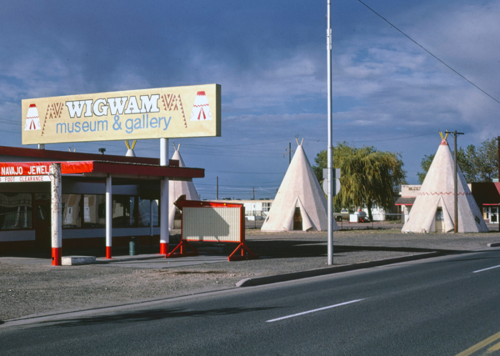 Wigwam Village Motel in Holbrook.