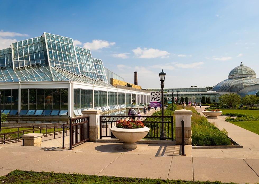 Como Park Conservatory in Minnesota.