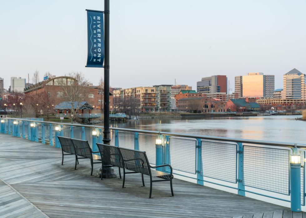 Wilmington riverwalk.