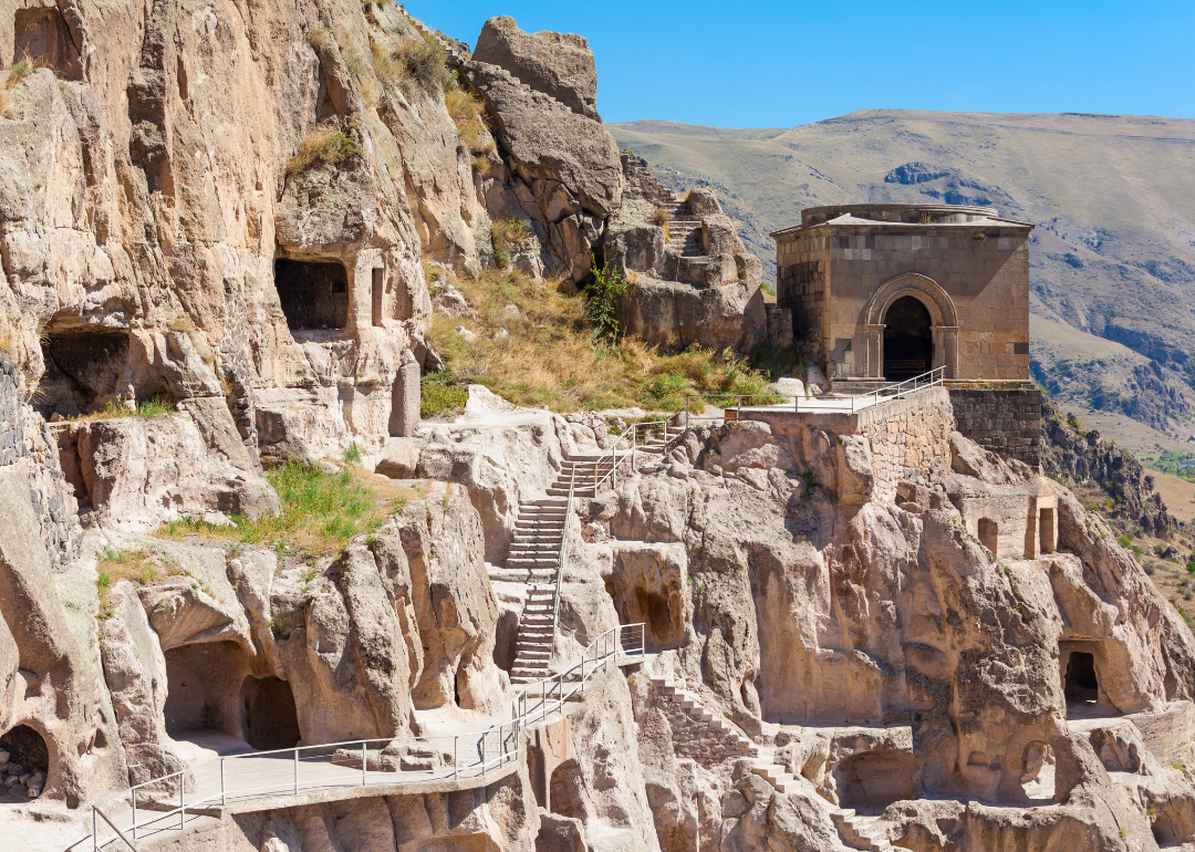 Vardzia cave monastery.