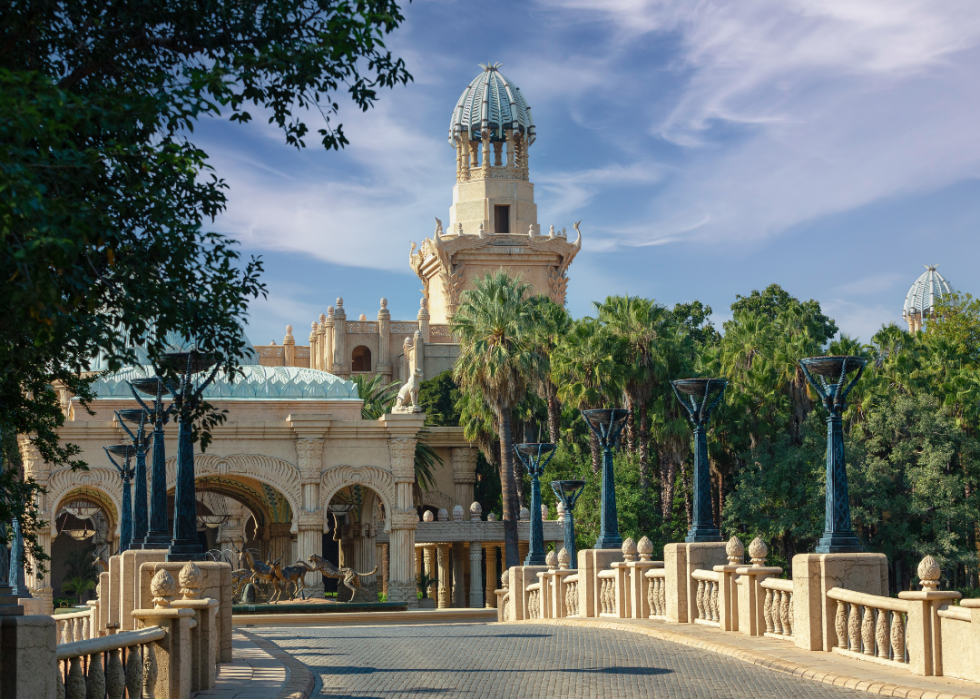 Entrance to The Palace of the Lost City at Sun City Resort