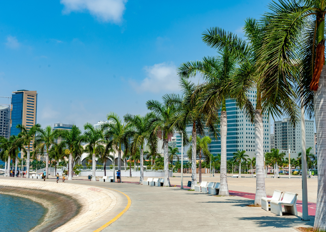Luanda cityscape.