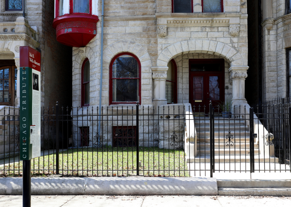 Photo of the Ida B. Wells-Barnett House