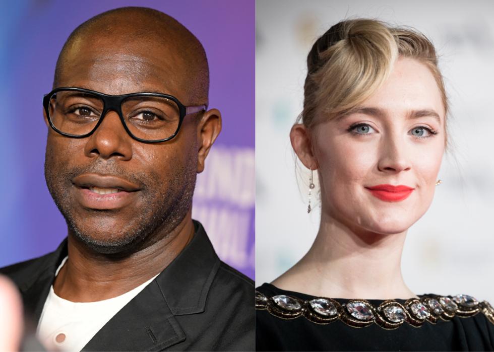 Steve McQueen at BFI Awards; Saoirse Ronan at event.