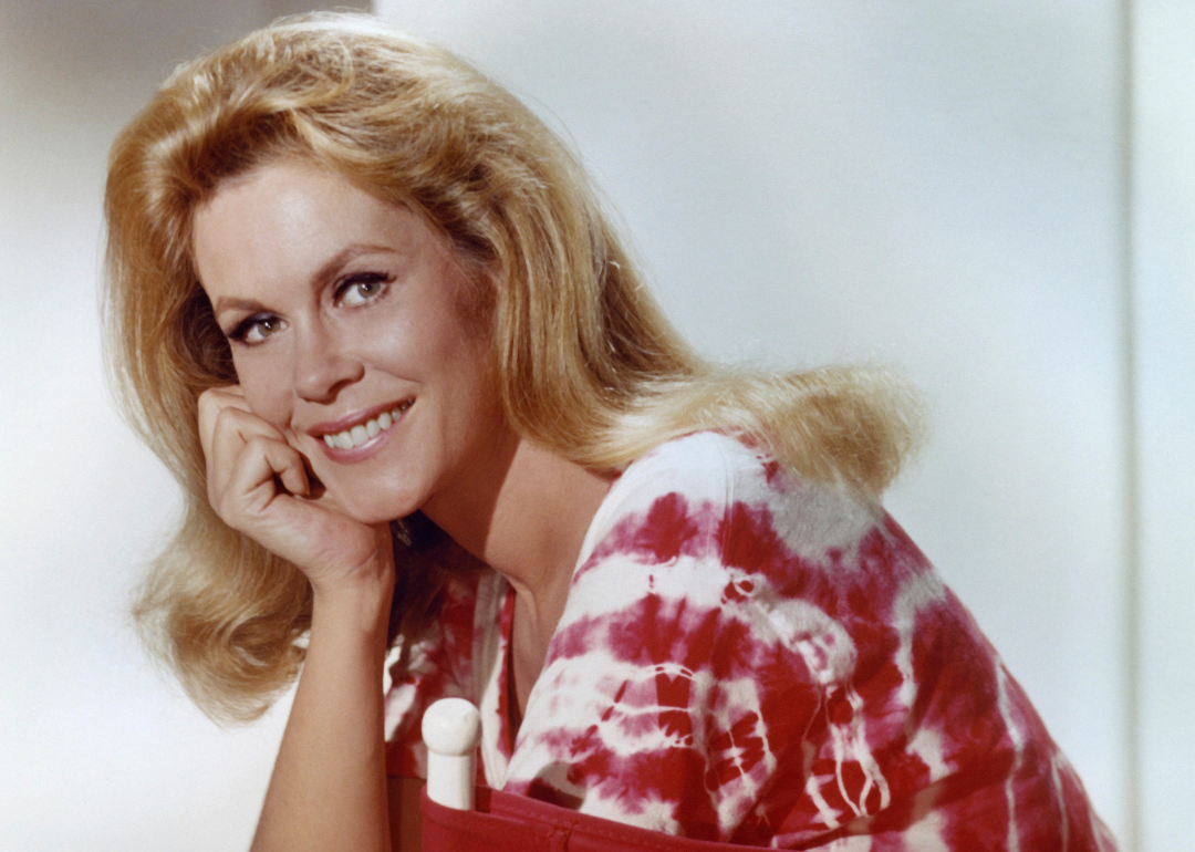 Elizabeth Montgomery smiling for a publicity portrait.