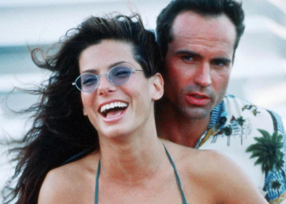 Sandra Bullock and Jason Patric in ‘Speed 2: Cruise Control’.