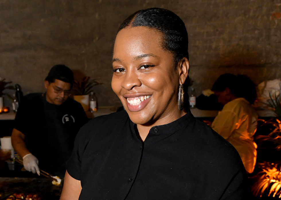 Shenarri Freeman poses for a photo.