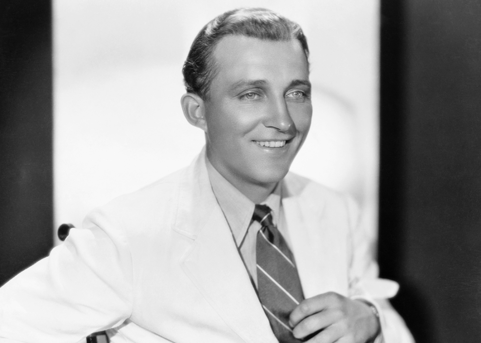 Bing Crosby poses for portrait.