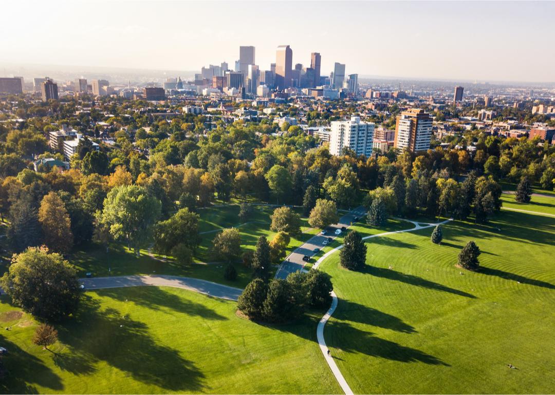 Denver cityscape.