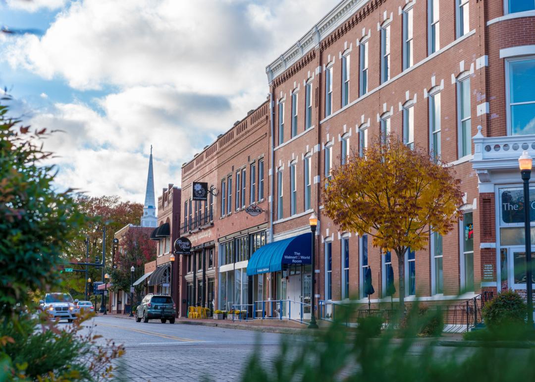 Downtown Bentonville.