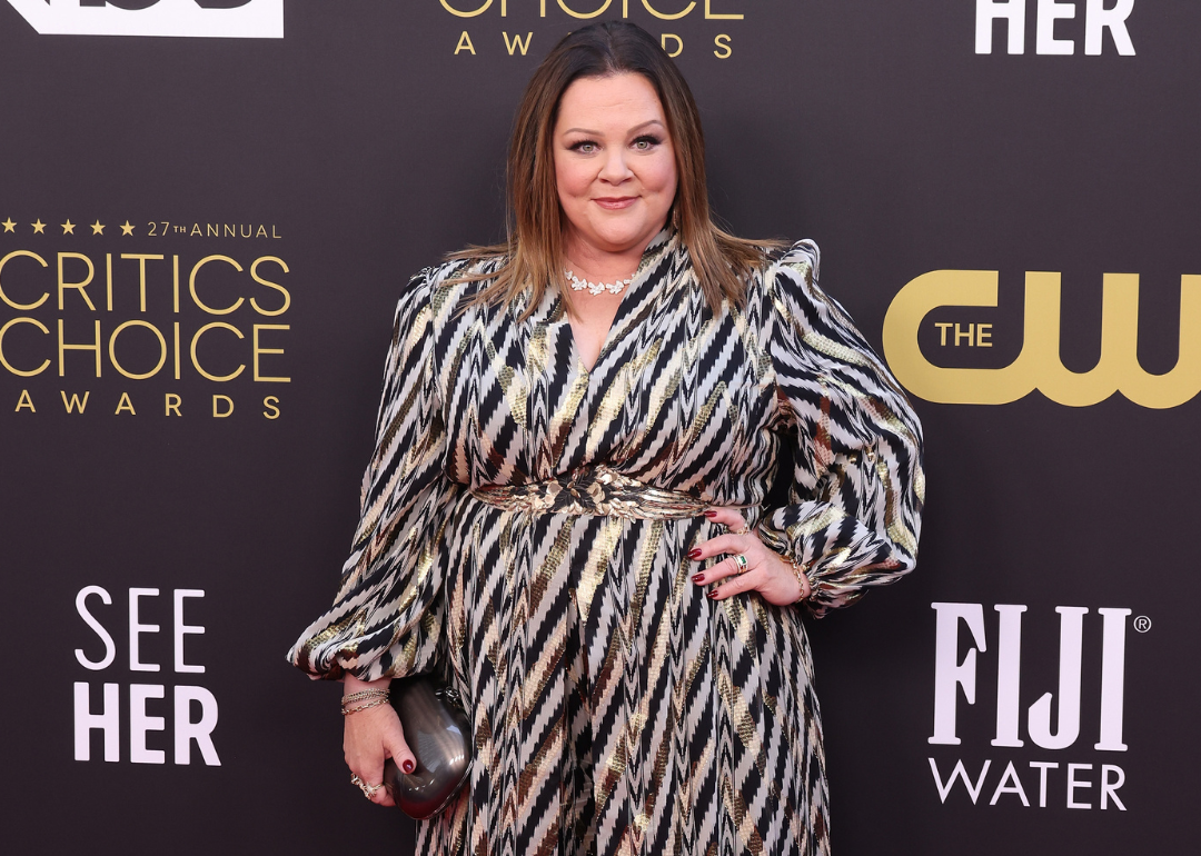 Melissa McCarthy attends Critics Choice Awards.