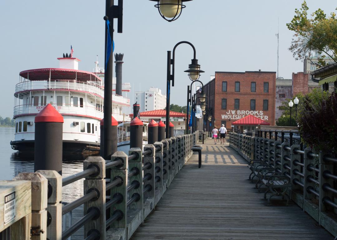 Riverwalk in Wilmington.