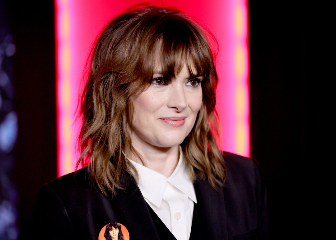 Winona Ryder attends Netflix's "Stranger Things" Season 4 New York Premiere.