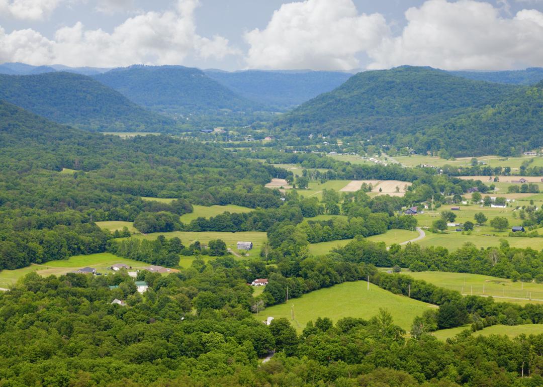 Central Kentucky landscape.