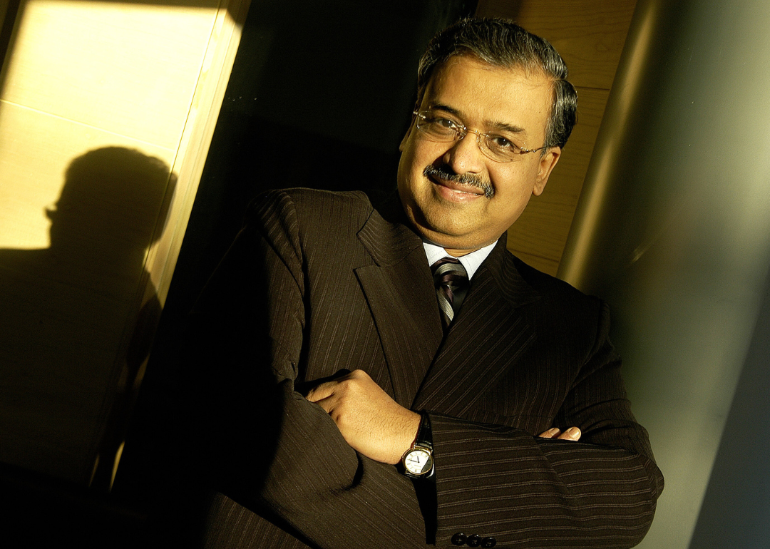 Portrait of Dilip Shanghvi.