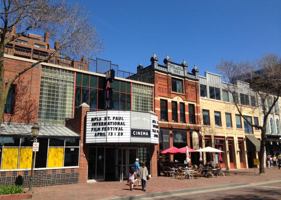 Exterior of Saint Anthony Main Theatre
