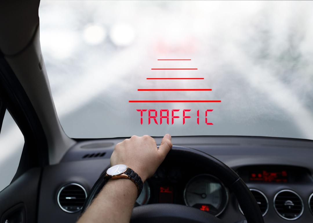 Collision warning in car