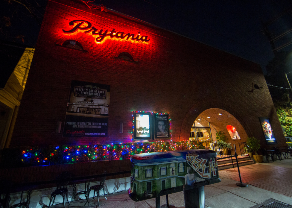 Exterior of Prytania Theatre