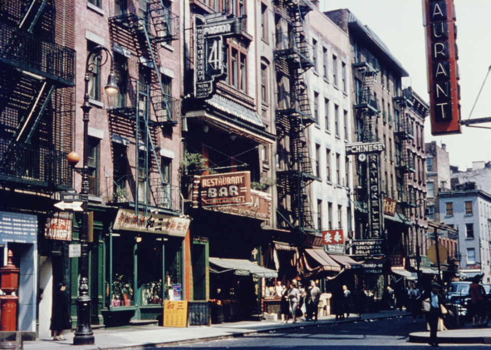Street view of Chinatown
