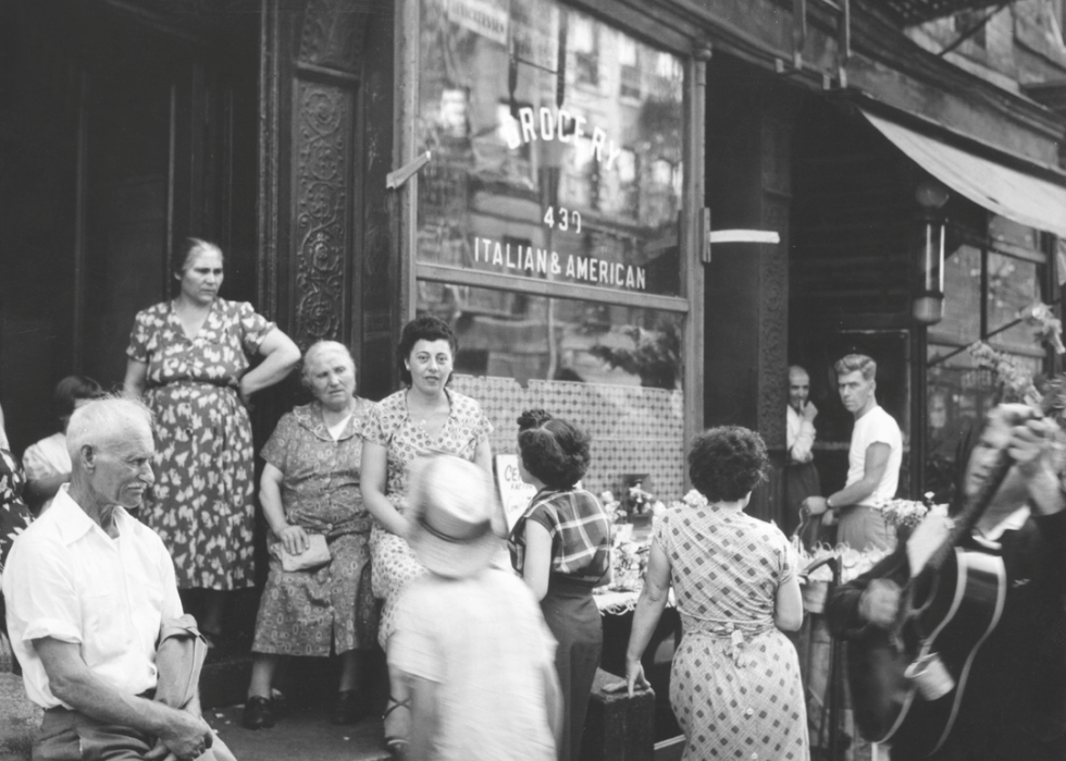 Women In Little Italy