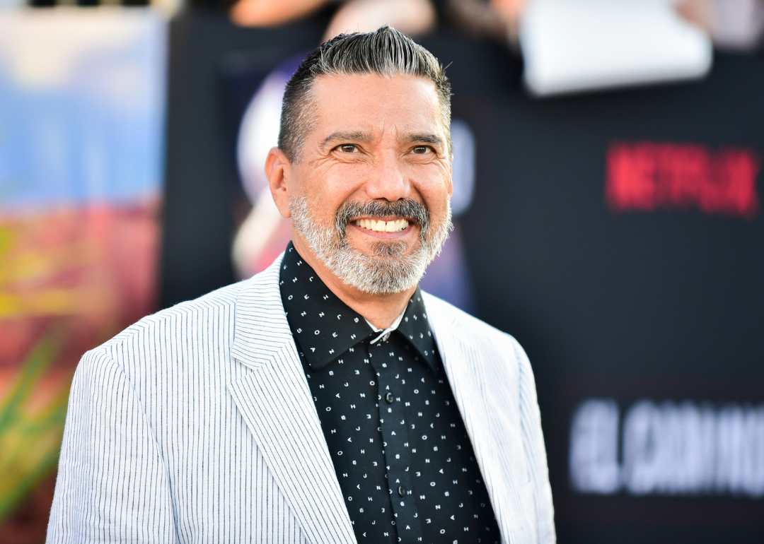 Steven Michael Quezada attends premiere.