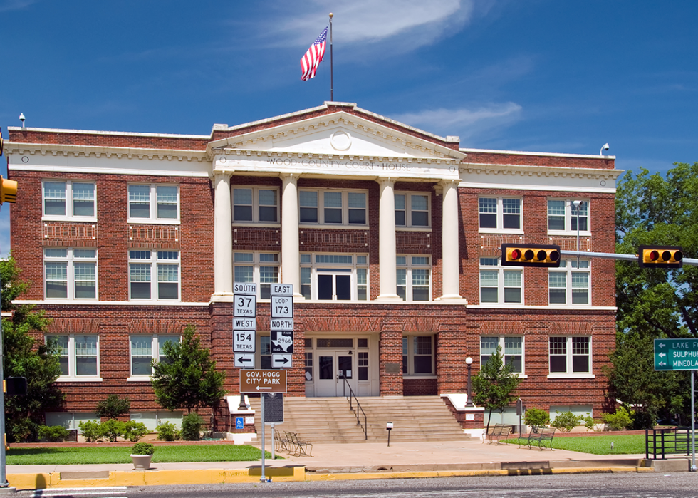 Wood County Courthouse in Quitman.