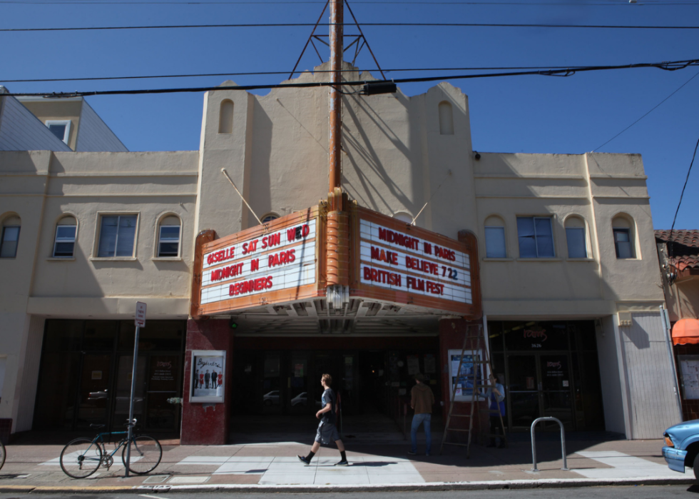 Exterior of Balboa Theatre