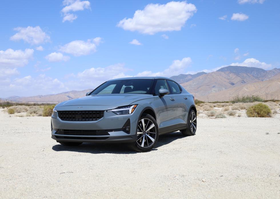 The 2021 Polestar 2 BEV in Palm Springs.