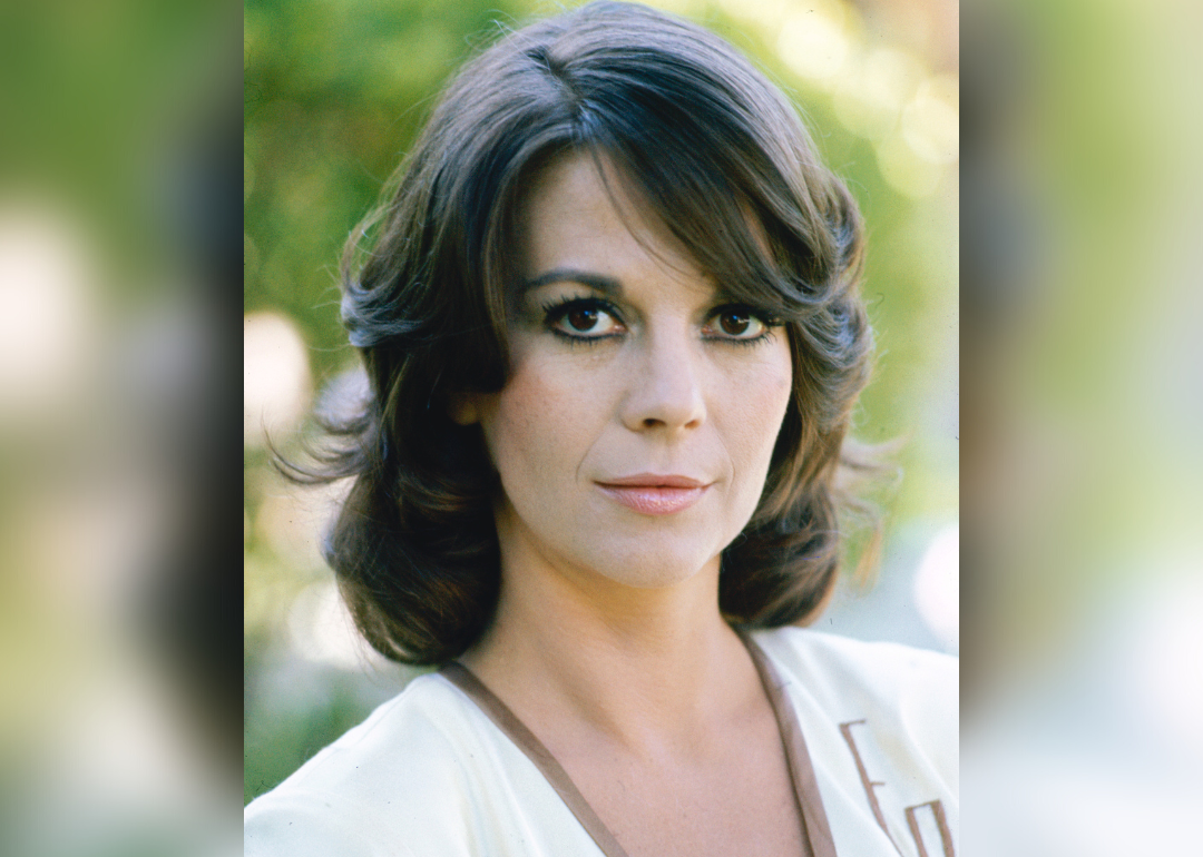 Portrait of Natalie Wood.