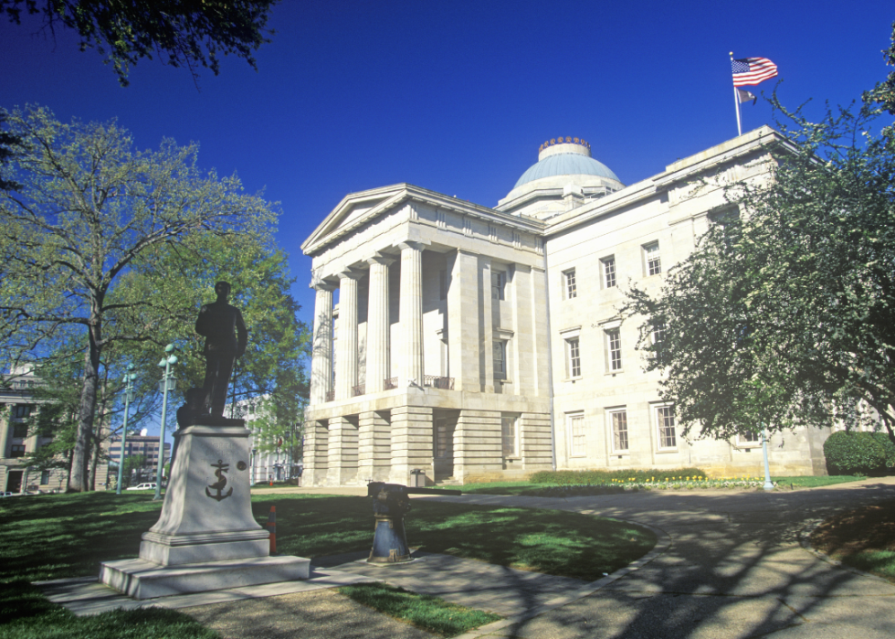 State Capitol of North Carolina in Raleigh