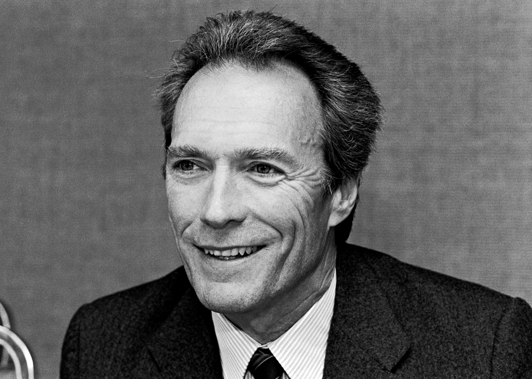 Clint Eastwood attends an event while campaigning for Mayor of Carmel.