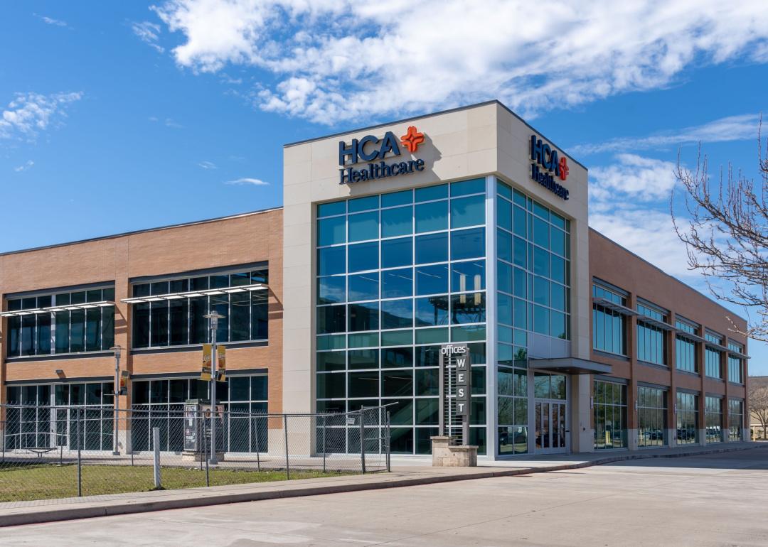 HCA Healthcare building exterior.