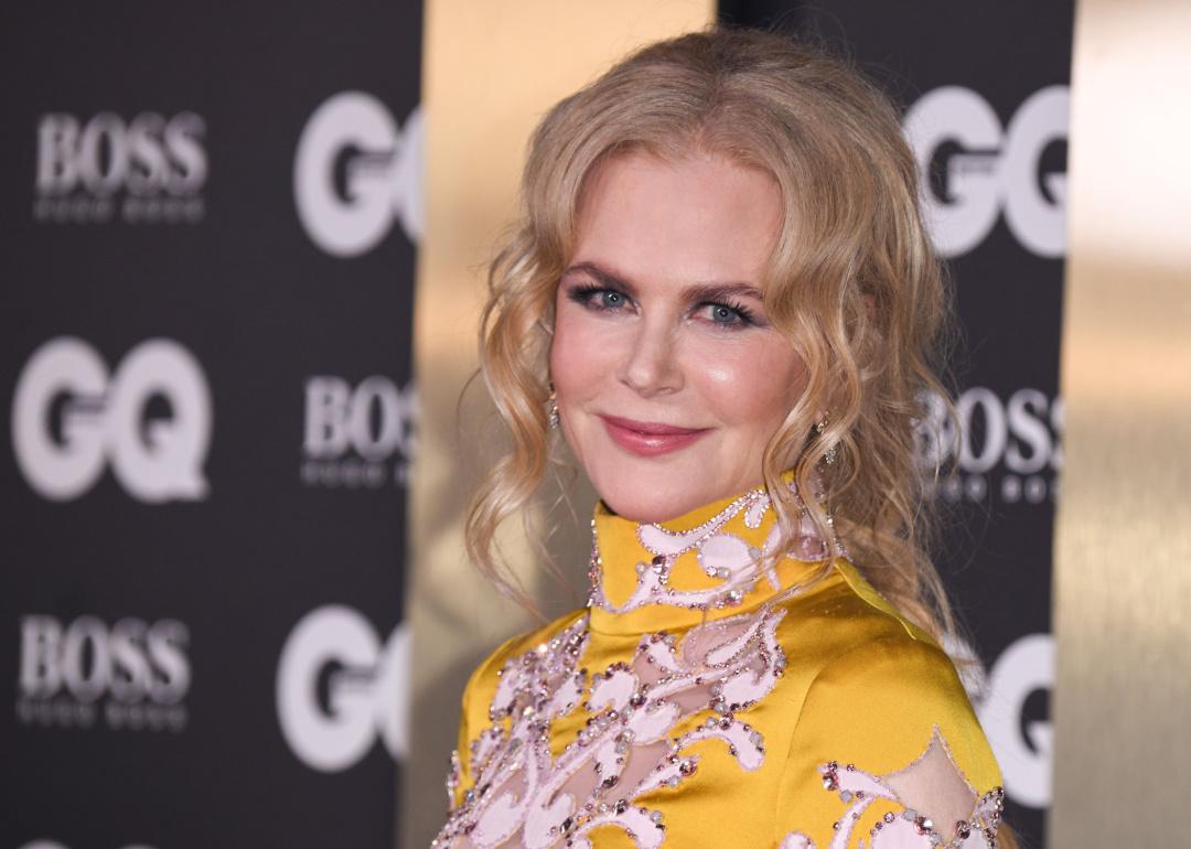 Nicole Kidman arrives at event.
