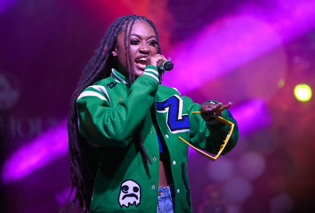 Kaliii performs onstage during 2022 HBCU Gamerfest at Forbes Arena at Morehouse College.
