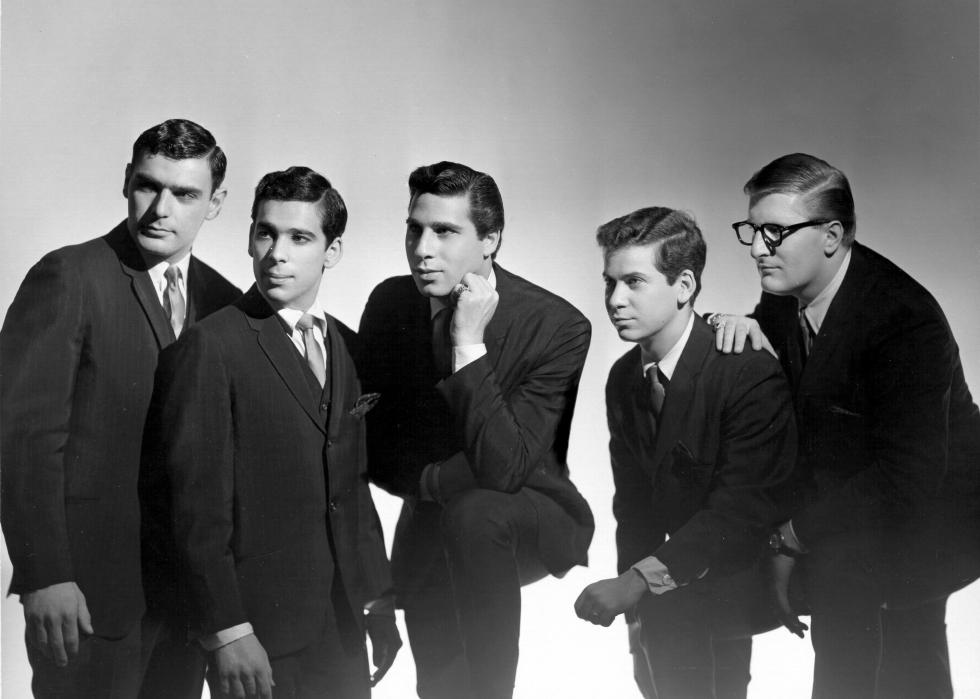 Doo-Wop group The Tokens pose for a portrait circa 1965 in New York City.