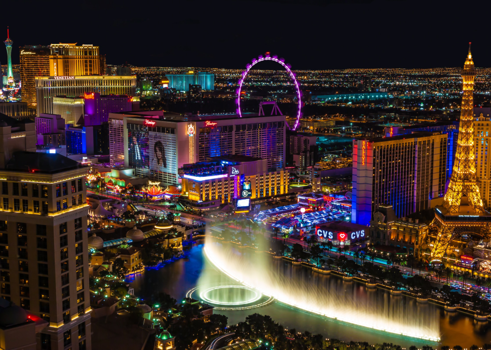 las vegas skyline