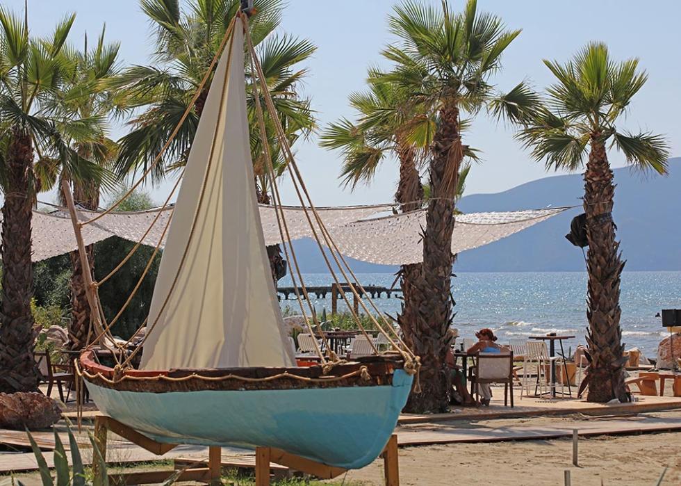 Vlorë, Albania, Lungo Mare near city center