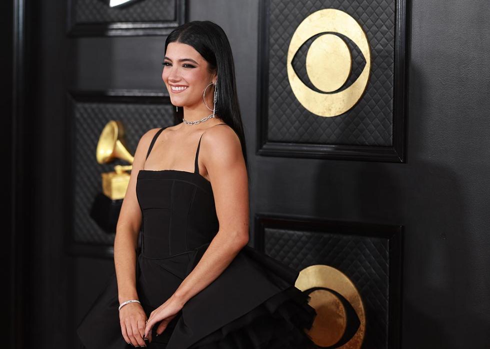 Charli D'Amelio attends the 65th GRAMMY Awards on February 05, 2023.