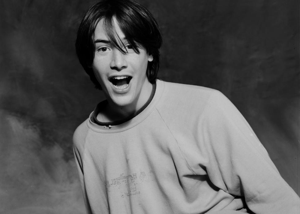 Keanu Reeves poses for a portrait in October 1989 in Los Angeles, California