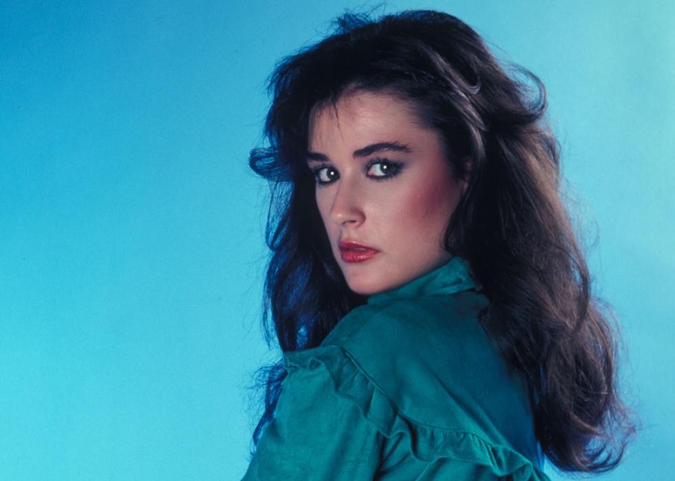 Actress Demi Moore poses for a portrait circa 1982 in Los Angeles City