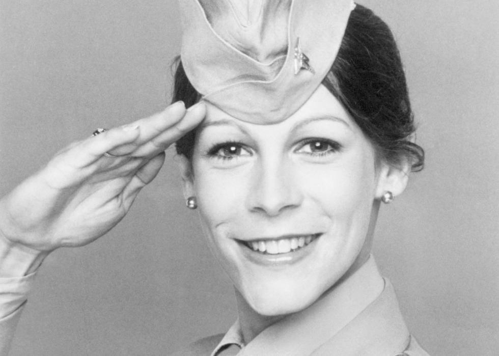 Lt. Barbara Duran (Jamie Lee Curtis), daughter of actor Tony Curtis, stars as a nurse aboard a WWII submarine in ABC’s new comedy series "Operation Petticoat."