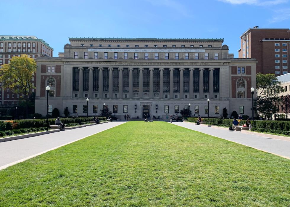 Campus of Columbia University.